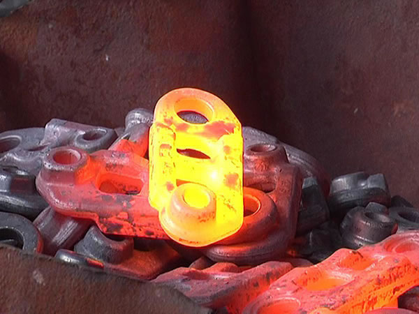 Eslabones de cadenas de oruga